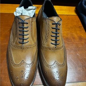 Classic Brown Leather Brogues